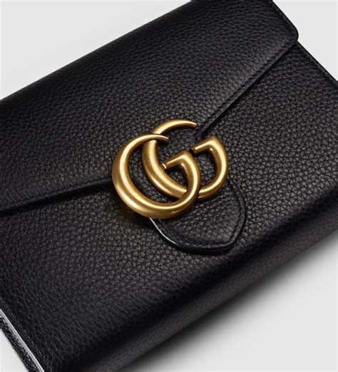 Gucci marmont leather wallet